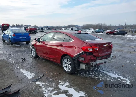 2019 Chevrolet Cruze Lt from USA, damaged, VIN 1G1BE5SM4K7122872